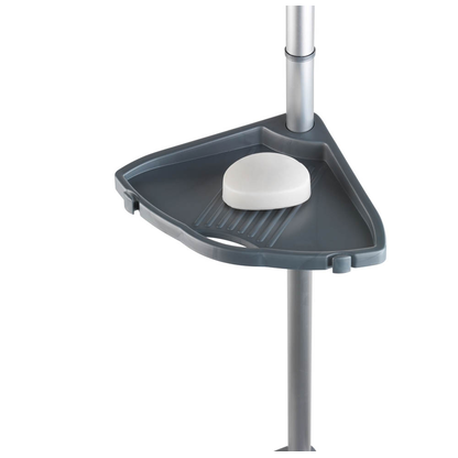 Artikelbild 4 für WENKO Teleskop-Duschregal Compact silber 26,0 x 19,5 x 78,0-275,0 cm, Artikelnummer 804282