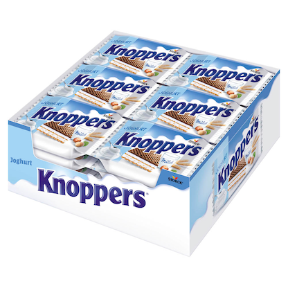 Artikelbild für Knoppers® Haselnuss-Schnitten Joghurt 24 St., Artikelnummer 958134