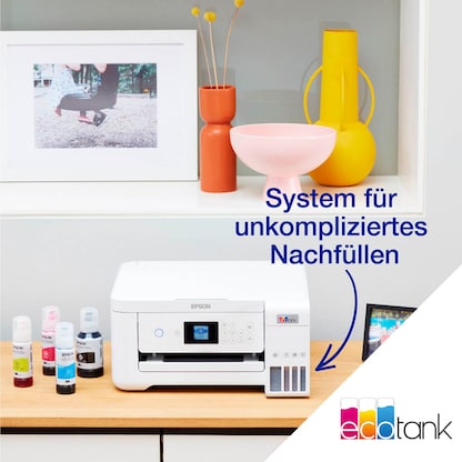 Artikelbild 7 für AKTION: EPSON EcoTank ET-2856 3 in 1 Tintenstrahl-Multifunktionsdrucker weiß mit 30 Euro CashBack, Artikelnummer 628047