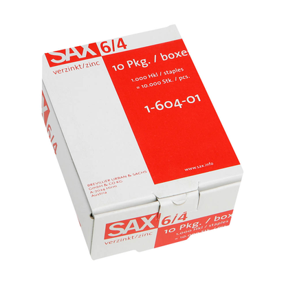 Artikelbild 3 für 1.000 sax design Heftklammern 6/4, Artikelnummer 609707