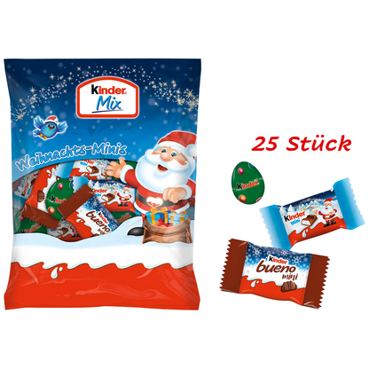 Artikelbild 2 für kinder Mix Beutel Weihnachts-Minis Schokolade 25 St./153,0 g, Artikelnummer 103228