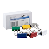 Artikelbild 1 für 12 MAUL Foldbackklammern farbsortiert 3,2 cm, Artikelnummer 958736