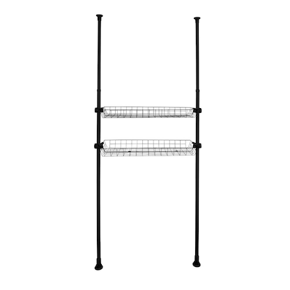 Artikelbild 9 für 2 WENKO Herkules Ablagen für Garderobensystem schwarz 94,0 x 38,0 x 8,0 cm, Artikelnummer 817342