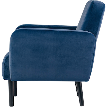 Artikelbild 3 für meet powered by PAPERFLOW 2-Sitzer Sofa LISBOA blau schwarz Stoff, 1 St., Artikelnummer 851091