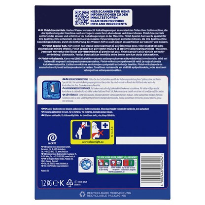 Artikelbild 2 für finish Spülmaschinensalz 1,2 kg, Artikelnummer 241046