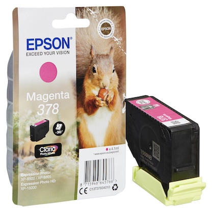 Artikelbild 10 für EPSON 378/T37834 magenta Druckerpatrone, Artikelnummer 432714