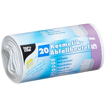 Artikelbild 3 für STARPAK Kosmetikbeutel 5,0 l weiß 16,0 µm, 20 St., Artikelnummer 409856