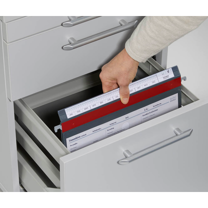 Artikelbild 3 für BOI Patienten-Dokumentations-Hängemappe 2-Ringe PMH2R rot Boden: 2,5 cm, Artikelnummer 666877