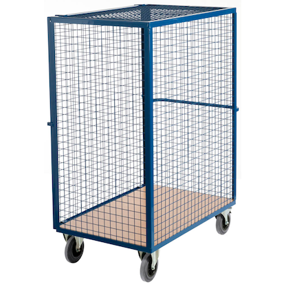 Artikelbild 5 für Rollcart Paketwagen 08-7666 blau 138,5 x 85,0 x 180,0 cm, Artikelnummer 106000