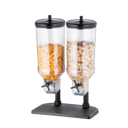 Artikelbild 2 für APS Müslispender Duo Fresh & Easy schwarz 2 x 4,5 l, Artikelnummer 266639