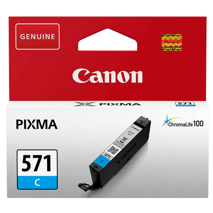 Artikelbild 2 für Canon CLI-571 C cyan Druckerpatrone, Artikelnummer 216445