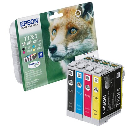 Artikelbild 10 für EPSON T1285M schwarz, cyan, magenta, gelb Druckerpatronen, 4er-Set, Artikelnummer 545442