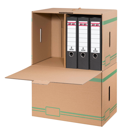 Artikelbild 2 für 10 Cartonia Archivcontainer braun 50,2 x 35,6 x 31,0 cm, Artikelnummer 811505