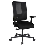 Artikelbild 1 für Topstar Bürostuhl Sitness Open X (N) Deluxe mit Schiebesitz, OX30WTW2 T200 Stoff schwarz, Gestell schwarz, Artikelnummer 689594