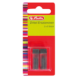 Artikelbild 1 für 10 herlitz Zirkelminen HB 2,0 mm, Artikelnummer 272704