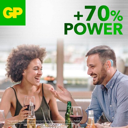 Artikelbild 6 für 6 GP Knopfzellen ZA675 1,45 V, Artikelnummer 289068