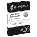 Artikelbild 1 für CHRONOPLAN Kalendereinlage 2026 Jahres-Set A5, Artikelnummer 590964