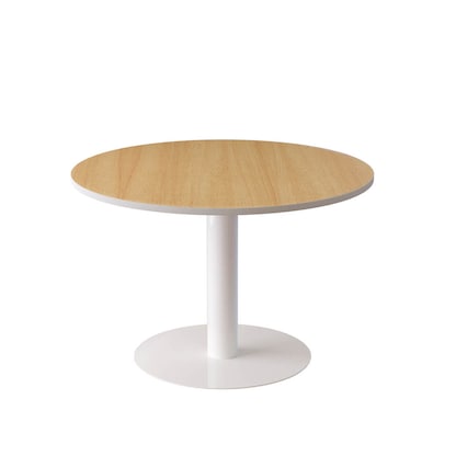 Artikelbild 19 für meet powered by PAPERFLOW Mehrzwecktisch buche rund, Säulenfuß weiß, 115,0 x 115,0 x 75,0 cm, Artikelnummer 578190