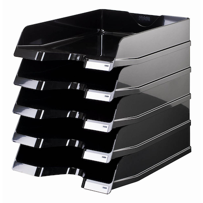 Artikelbild 6 für 5 HAN Briefablagen VIVA schwarz, Artikelnummer 348599