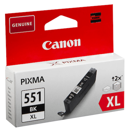 Artikelbild 3 für Canon CLI-551 XL BK schwarz Druckerpatrone, Artikelnummer 159400