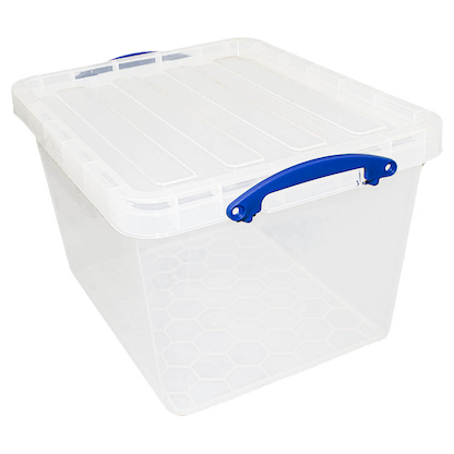 Artikelbild 2 für 3 Really Useful Box Aufbewahrungsboxen 3x 40,0 l transparent 50,0 x 39,5 x 31,5 cm, Artikelnummer 882367