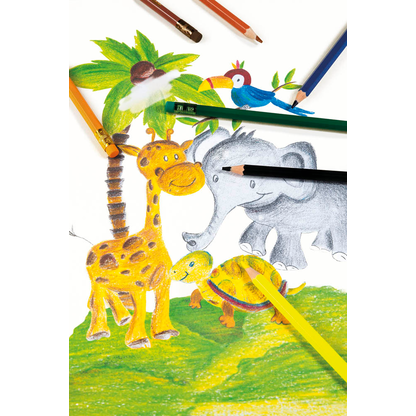 Artikelbild 3 für EBERHARD FABER Colori Buntstifte farbsortiert, 12 St., Artikelnummer 709111