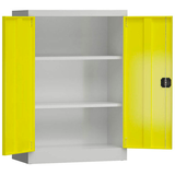 Artikelbild 1 für ClassiX Metallschrank X-530326 zinkgelb, lichtgrau 92,0 x 42,0 x 120,0 cm, aufgebaut, Artikelnummer 182406