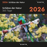 Artikelbild 1 für KUNTH Tischkalender Schätze der Natur 2026 Bilder, Artikelnummer 575839