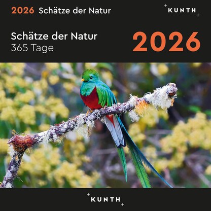 Artikelbild 10 für KUNTH Tischkalender Schätze der Natur 2026 Bilder, Artikelnummer 575839