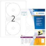 Artikelbild 1 für 20 HERMA CD-Etiketten 8624 weiß, Artikelnummer 515522
