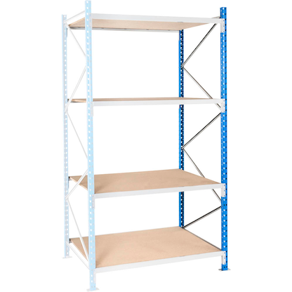 Artikelbild 9 für Manorga Anbau-Schwerlastregal EPSIVOL ZR2512104F4S himmelblau, braun 125,0 x 100,0 x 250,0 cm, Artikelnummer 698894