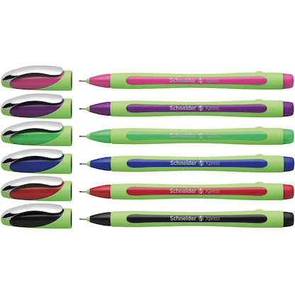 Artikelbild 7 für Schneider Xpress Fineliner farbsortiert 0,8 mm, 6 St., Artikelnummer 878981