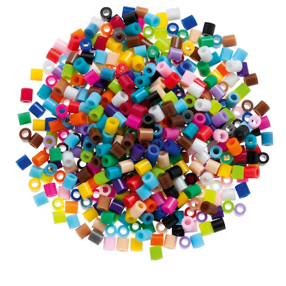 Artikelbild 8 für folia Bügelperlen mehrfarbig 30.000 St., Artikelnummer 183531