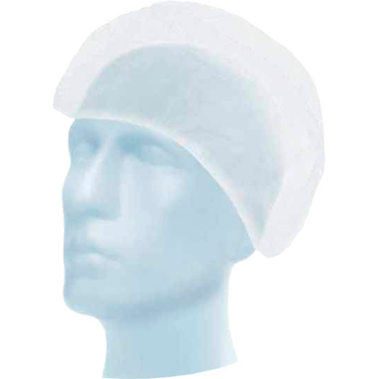 Artikelbild für Meditrade® unisex Baretthauben Suavel® Astrid weiß Größe L 100 St., Artikelnummer 242109