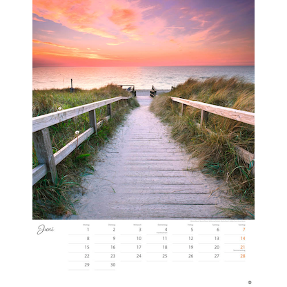 Artikelbild 7 für Heye Monats-Wandkalender Wege zum Träumen 2026, Artikelnummer 551182