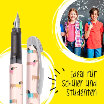 Artikelbild 4 für ONLINE® College Dackel Patronenfüller mehrfarbig M (mittel), Artikelnummer 616936