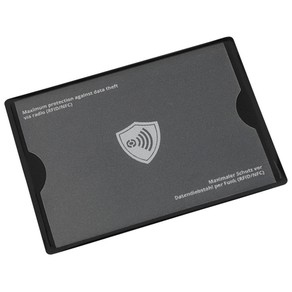 Artikelbild 4 für HIDENTITY® Kreditkartenhülle Hidentity Duo schwarz 8,5 x 6,0 cm, 1 St., Artikelnummer 809095