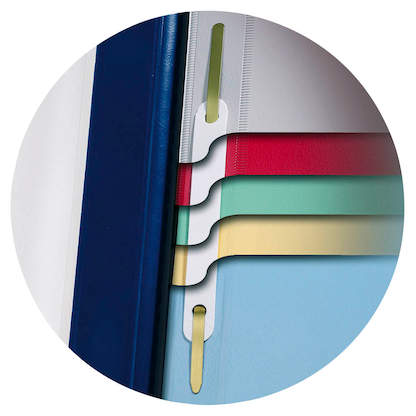 Artikelbild 4 für DURABLE Personalhefter DIVISOFLEX® Kunststoff blau 5 x kaufmännische Heftung, Artikelnummer 775627