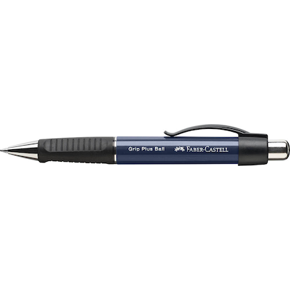 Artikelbild 14 für FABER-CASTELL Kugelschreiber GRIP Plus Ball navy blue, Schreibfarbe: blau, 1 St., Artikelnummer 370211