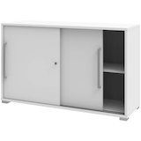 Artikelbild 1 für röhr Schiebetürenschrank Imperia, 194-0A2-9010-90-F1 weiß 2 Fachböden 120,0 x 40,0 x 74,5 cm, Artikelnummer 732574