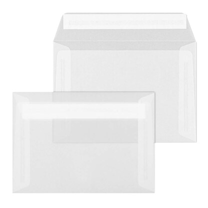 Artikelbild 23 für ÖKI Briefumschläge DIN C6 ohne Fenster transparent haftklebend 50 St., Artikelnummer 972404