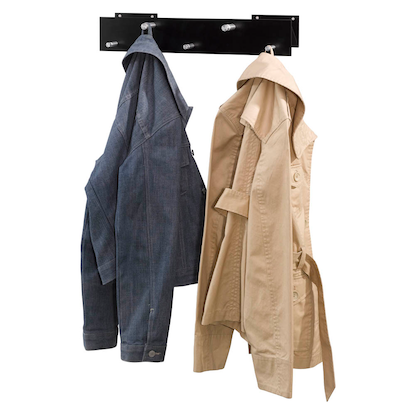 Artikelbild 16 für SZ Metall Wandgarderobe 52135 schwarz Metall 5 Haken 50,0 x 9,0 cm, Artikelnummer 796789