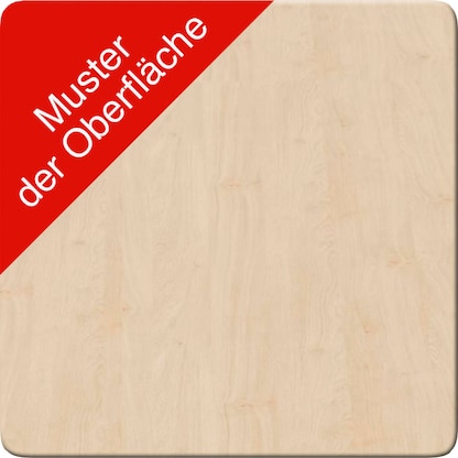 Artikelbild 2 für BISLEY E-WonderTech elektrisch höhenverstellbarer Schreibtisch ahorn rechteckig, T-Fuß-Gestell weiß 160,0 x 60,0 cm, Artikelnummer 413759