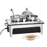 Artikelbild 1 für Bartscher Suppenstation silber 2x 4 l 2200 W, Artikelnummer 424719