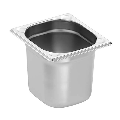 Artikelbild für Bartscher GN-Behälter Basic Line 1/6 silber 2,4 l, 1 St., Artikelnummer 427239