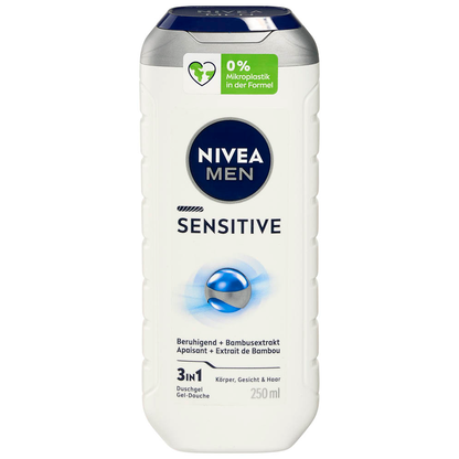Artikelbild für NIVEA MEN SENSITIVE 3in1 Duschgel 250 ml, Artikelnummer 588014