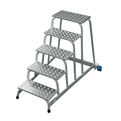 Artikelbild 12 für KRAUSE Montagetritt STABILO silber 5 Stufen, H: 101,0 cm, Artikelnummer 567659