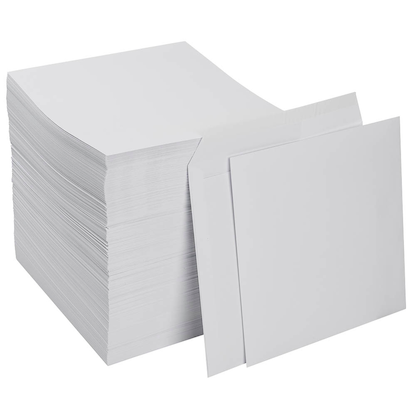 Artikelbild 4 für ÖKI Briefumschläge quadratisch ohne Fenster weiß haftklebend 500 St., Artikelnummer 507584