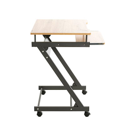 Artikelbild 6 für HAKU Möbel PC-Tisch mit Rollen eiche hell 60,0 x 49,0 x 75,0 cm, Artikelnummer 684227