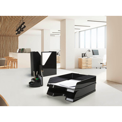 Artikelbild 3 für 5 HAN Briefablagen VIVA schwarz, Artikelnummer 348599